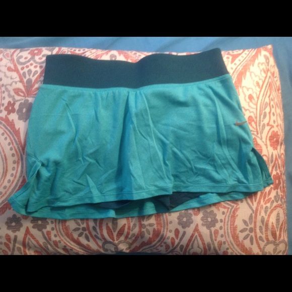 Nike Teal DriFit Workout Skort Sz Xs - Picture 2 of 7